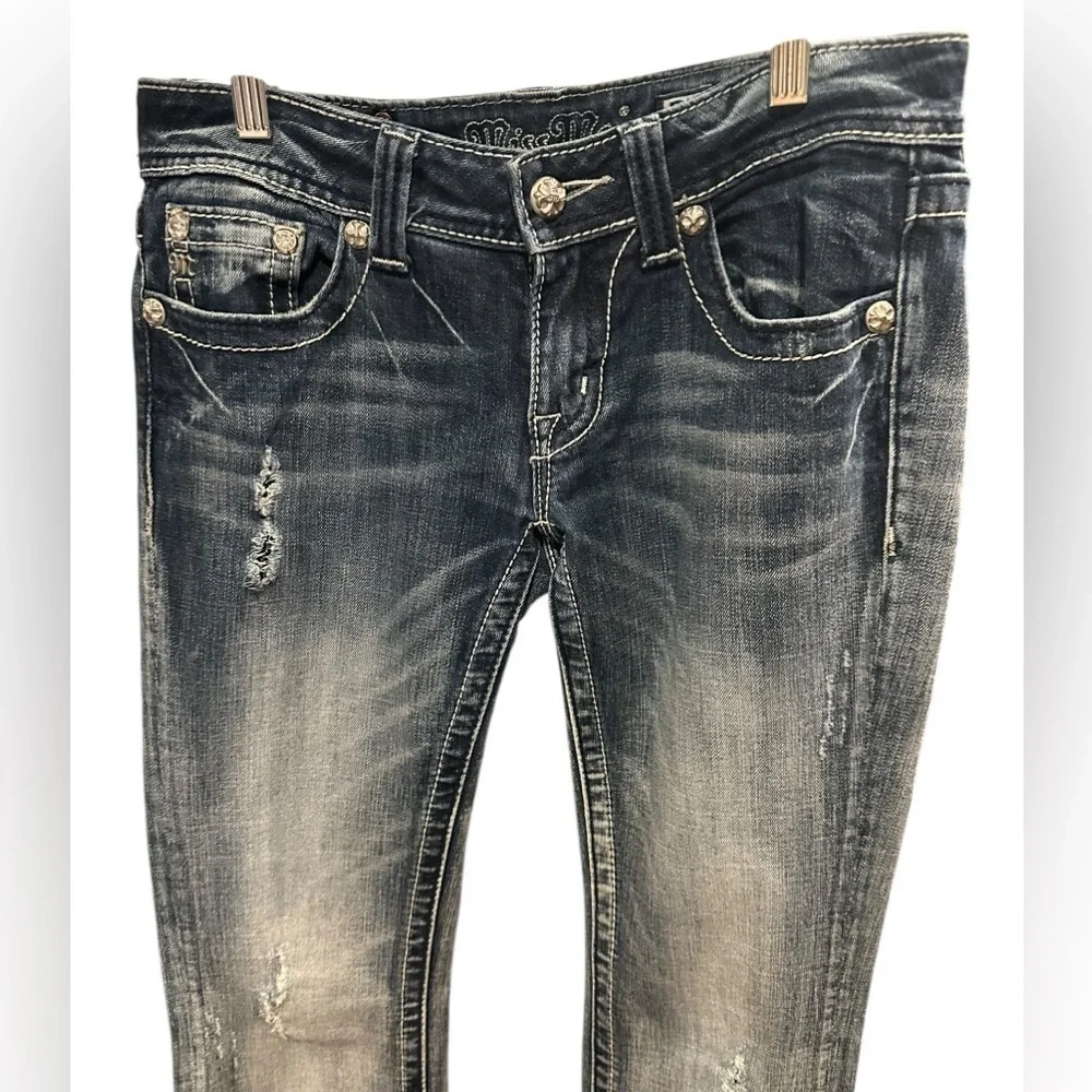 Miss Me rigged jeans size 27